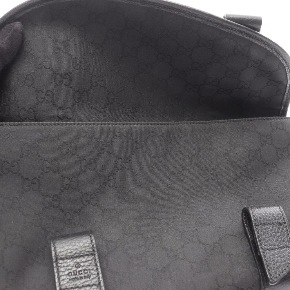 GUCCI Black Leather Fanny Pack - Picture 7 of 9